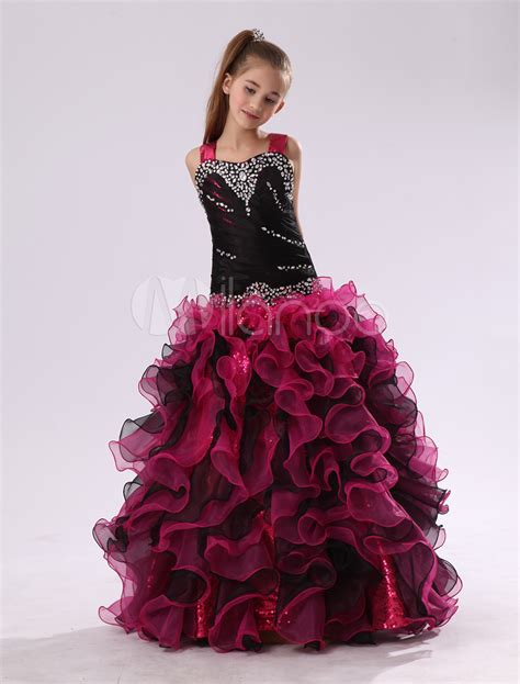 Comely Ball Gown Beading Organza Flower Girl Dress