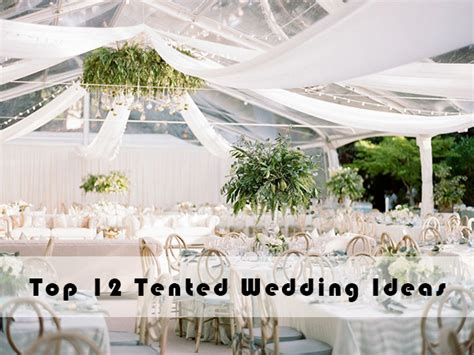 12 Hot Wedding Decor Ideas For A Dramatic Outdoor Tented Wedding