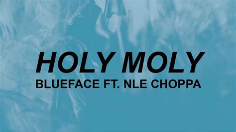 Blueface (feat. NLE Choppa) - Holy Moly (Lyrics) | holy moly donut shop