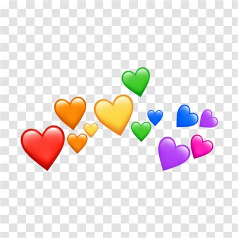 Heart Emoji Background Logo Love Transparent Png
