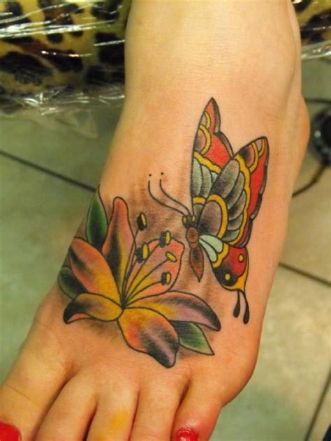 60 Butterfly Foot Tattoos Ideas
