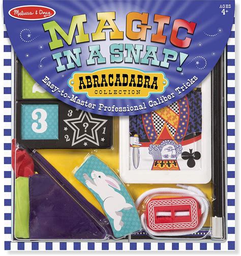 Melissa And Doug Magic In A Snap Abracadabra Collection Magic Tricks Set