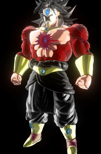 Masked Broly Super Dragon Ball Heroes Xenoverse Mods