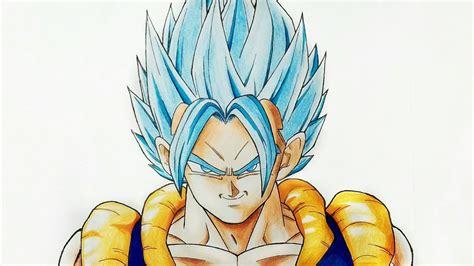 Dargoart Drawing Of Gogeta How To Draw Gogeta Dragon Ball Super Broly Drawing Prior