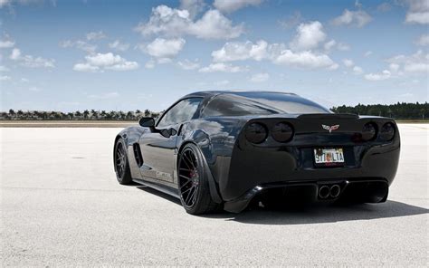 Black Corvette Wallpapers Corvsport
