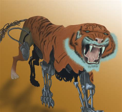 Esmay Liebke Cyborg Tiger