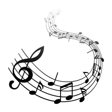 Musical Symbols Silhouettes Illustrations Royalty Free Vector Graphics