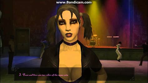 Vampire The Masquerade Bloodlines Jeanette Introduction YouTube