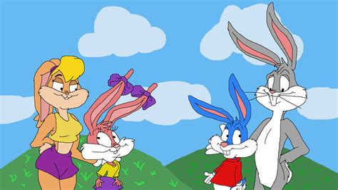 Bugs And Lola With Buster And Babs By Tomarmstrong20 On Deviantart