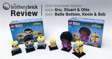 Lego Minions 40420 And 40421 Tbb Review Cover The Brothers Brick