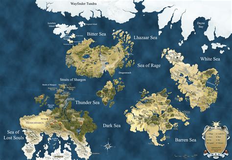 World Map In Eberron World Anvil