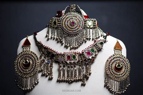 Afghan Tribal Bridal Jewelry Set Seengar Fashion