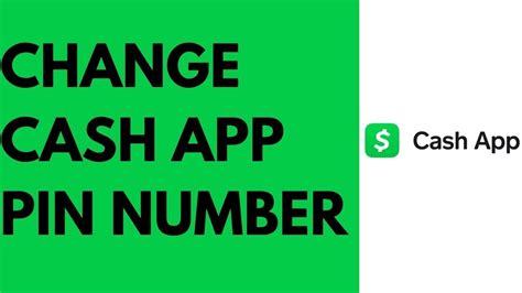 How To Change Cash App Pin Number Reset Pin On Cash App 2022 Youtube