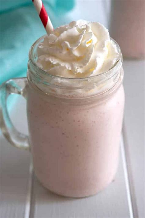 Maybe you would like to learn more about one of these? A strawberry milkshake WITHOUT ice cream! Just blend milk ...