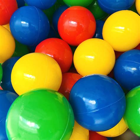Ball Pit With Colorful Plastic Balls In Children Ente