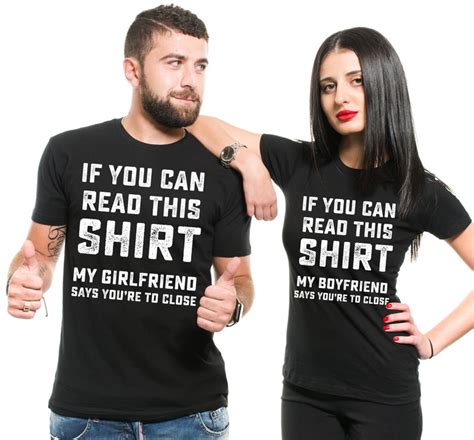 Boyfriend Girlfriend Shirts Couple Matching T Shirts Etsy
