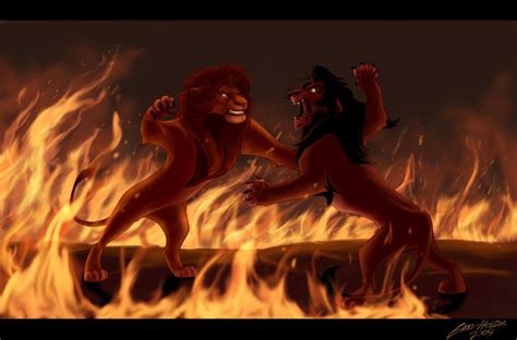 The Final Battle By Emo Hellion On Deviantart Lion King Poster Lion