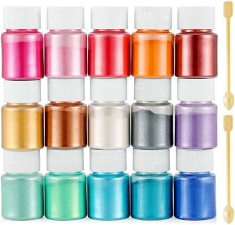 Mica Powder Pure 50 Color Epoxy Resin Dye Pigment Cosmetic Grade Soap