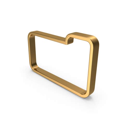 Gold Folder Icon PNG Images PSDs For Download PixelSquid S120401888