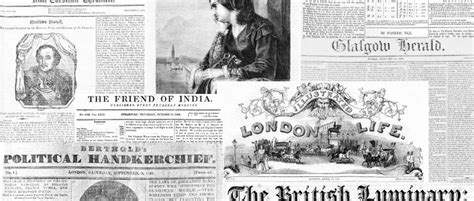 The British Newspaper Archive Blog Nineteenth Century Newspapers The