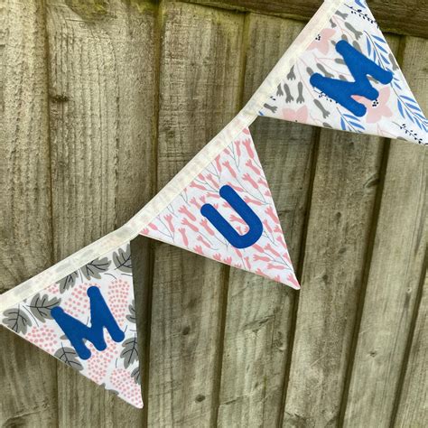 Mothers Day Bunting Mothers Day Decoration T For Mum Etsy Sweden