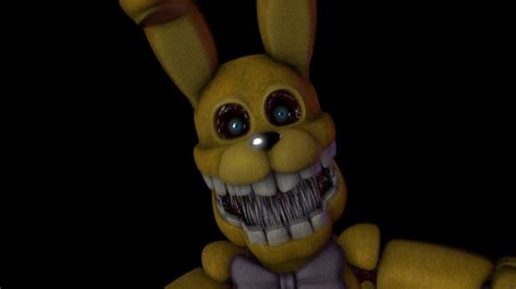 Fnaf Sfm Into The Pit Spring Bonnie Jumpscare Youtube