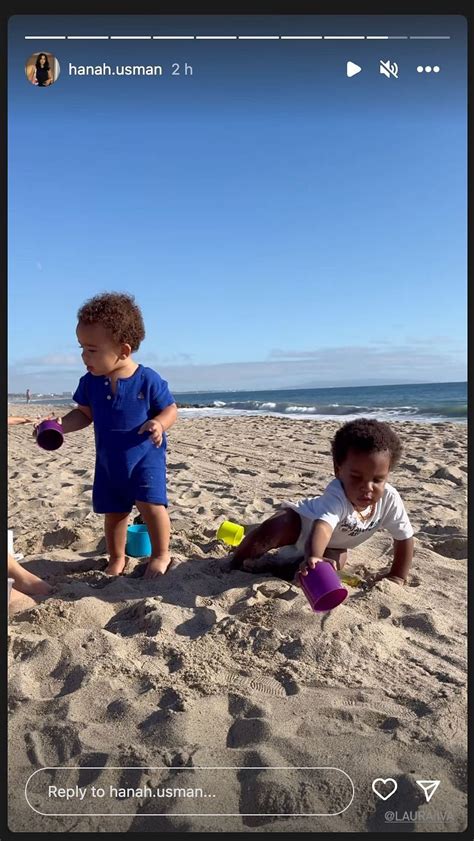 d angelo russell and taurean prince s families hit the beach as their wives share stories of