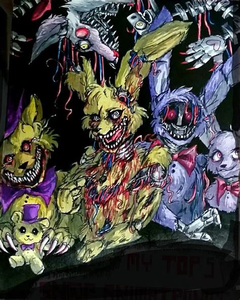 My Favorite Animatronics From Fnaf By Mizuki T A On Deviantart Fnaf