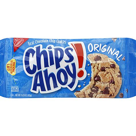 Nabisco Chips Ahoy Chocolate Chip Cookies Chocolate And Chocolate Chip