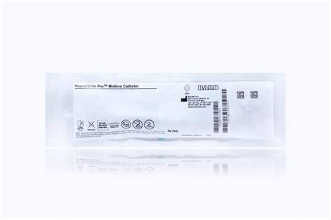 Bard F118101t Sd Bard Powerglide Pro Midline Catheter Wreinforced