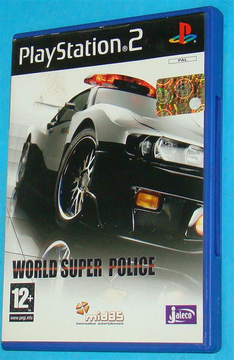 World Super Police Playstation 2 Pal Prix Photo Présentation