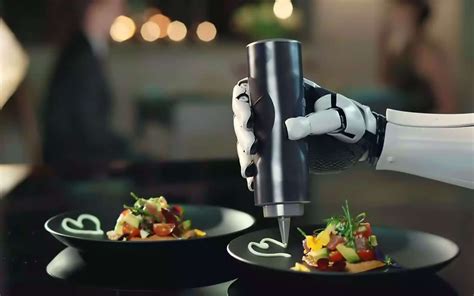 Robotic Kitchen Un Robot Cuisinier Qui Met La Main à La Pâte