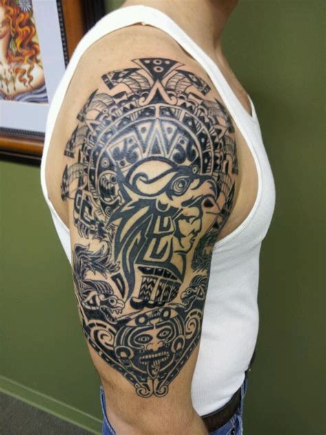 23 Stunning Tribal Half Sleeve Tattoos