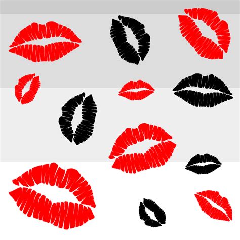 Sexy Lip Kisses Freevectors