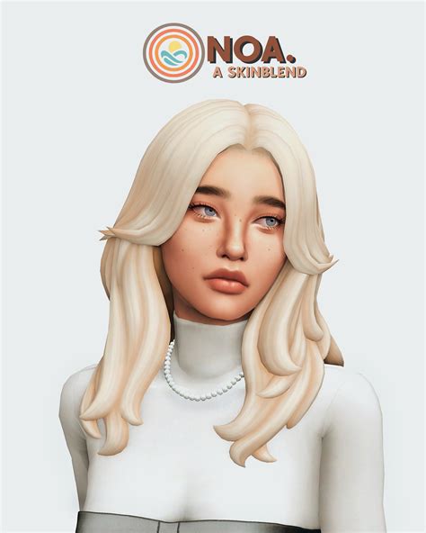Noa A Skinblend Semplicesims On Patreon Sims 4 Characters Sims 4 Tattoos The Sims 4 Skin