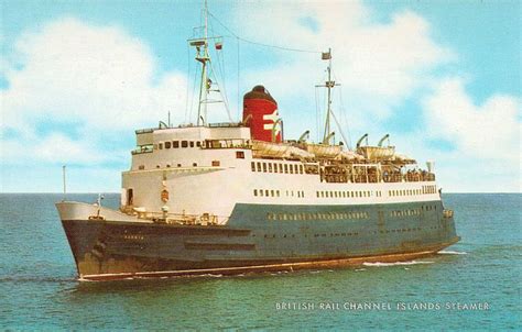 Ss Sarnia Built 1961 In Cowes Isle Of Wight Scrapped In 1987