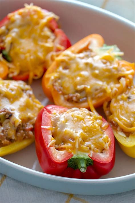 Classic Stuffed Bell Peppers Chips And Pepper