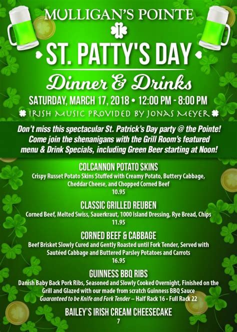 Ideas For St Patrick S Day Party Menu Best Recipes Ideas And