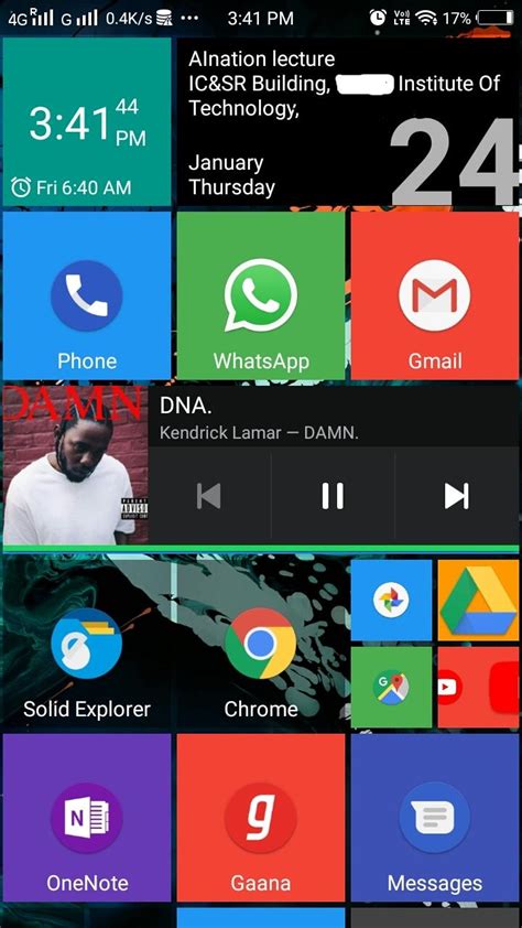 Live Tiles On Android Secondkum