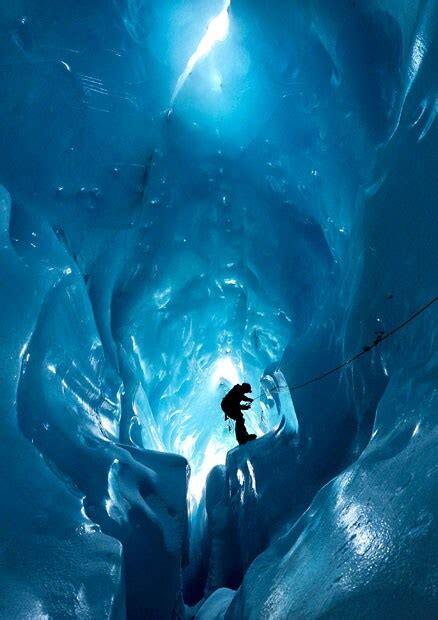 British Photographer Robbie Shone Explores Beautiful Ice Caves In A