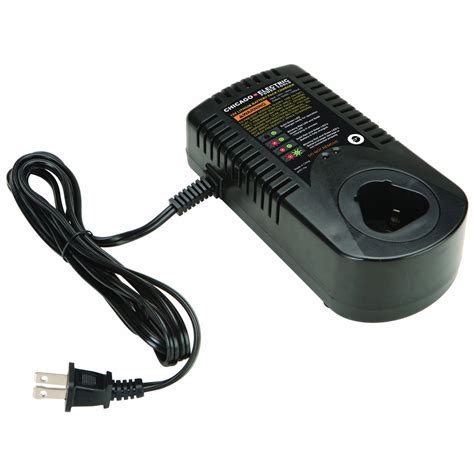 Chicago Electric Power Tools 12 Volt Lithium Ion Battery Charger