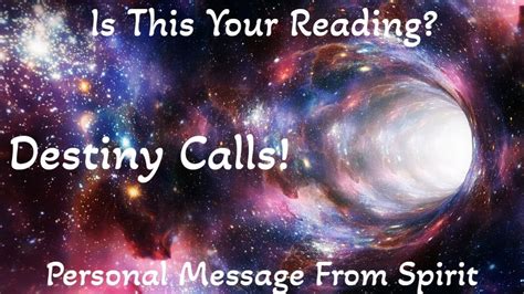 🔮your Destiny Is Calling And Spirit Is Confirming Personal Message