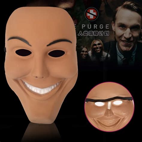 Buy New Cosplay The Purge Smiling Face Mask Festival