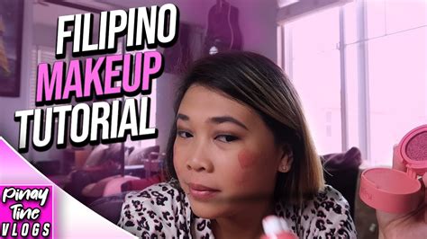 filipina natural makeup look natural glow pinay vlogger youtube