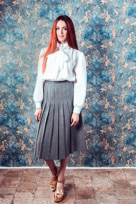 Greyship Pleated Long Skirt Pleated Skirt Skirt Fashion