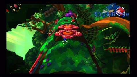 Sonic Lost World Deadly Six Bonus Edition Wii U Silent Forest Zone 1