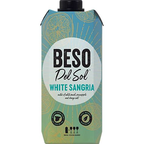 Beso Del Sol White Sangria White Wine 500 Ml Safeway