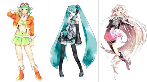 Vocaloid Singers Have The Coolest Character Designs Vocaloid Characters