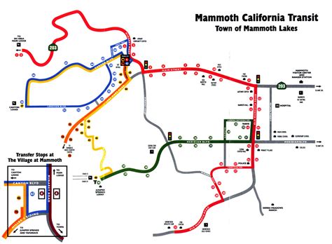 Mammoth Lakes Map