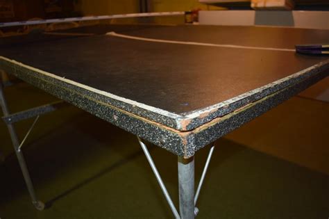 Lot Vintage Folding Ping Pong Table